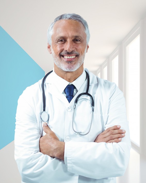 Happy mother and baby with professional nurse at home